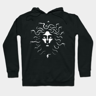 Goth and Creepy Mythical Medusa Hoodie